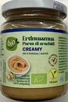 Erdnussmus cremig