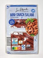 Mini-Snacksalami geräuchert