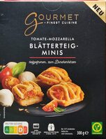 Blätterteig-Minis - Tomate-Mozzarella