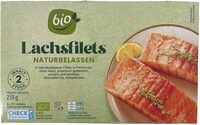 Lachsfilets naturbelassen