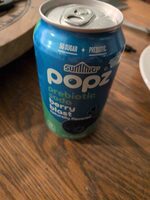 Prebiotic soda berry blast