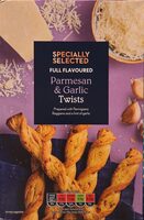 Parmesan & Garlic Twists