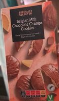 Belgian Milk Chocolate Orange Cookie