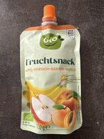 Fruchtsnack: Apfel-Pfirsich-Banane-Marille
