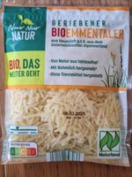 Bio Emmentaler gerieben