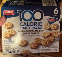 Baked Chocolate Chip Wafer Snacks