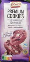 Premium Cookies soft baked triple chocolate