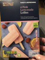 Pink Lemonade Lollies