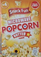 Mikrowellen Popcorn Butter