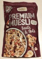 Prémium müzli, gyümölcsös-mogyorós