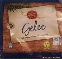 Gelee mit Ananas Geschmack schokoliert