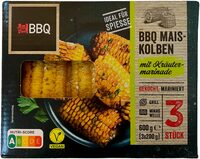 Maiskolben gekocht mit Kräutermarinade