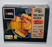 Maiskolben gekocht mit Barbecue-Marinade