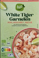 White Tiger Bio-Garnelen