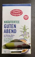 Kräutertee Guten Abend