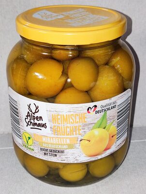 Heimische Früchte - Mirabellen mit Stein, leicht gezuckert