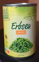 Erbsen sehr fein