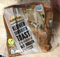 Kleiner Sandwichtoast mit Roggen