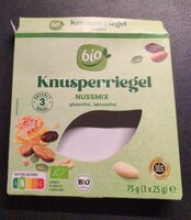 Bio-Knusperriegel - Nussmix
