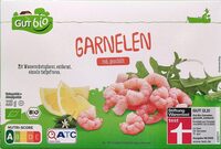 Bio-Garnelen, roh, geschält