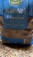 Almonds roasted with sea salt
