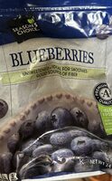 Frozen blueberries