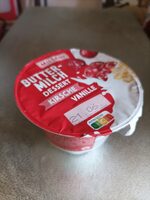 Buttermilch-Dessert - Kirsche-Vanille