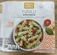 Fusilli with Pesto