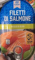 Filetti di salmone in olio di oliva