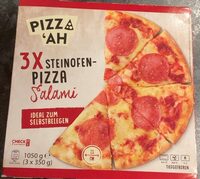 PIZZ'AH Steinofen-Pizza Salami