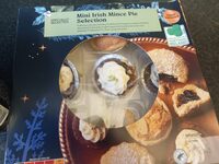 Mini irish mince pies selection