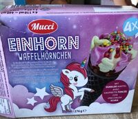 Einhorn Waffelhörnchen