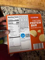 Functional Protein Bar Golden Vanilla Cream
