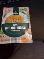 Suppe mit abc-nudeln