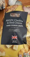 SPECIALLY SELECTED Mature Cheddar & Red Onion HAND