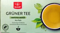 Grüner Tee - Matcha-Minze