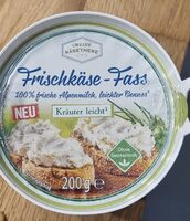 Frischkäse-Fass Kräuter leicht