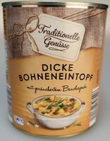 Dicke Bohnen-Eintopf mit Bauchspeck