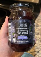 Blackberry fruit spread