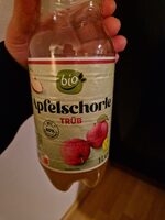 Bio-Apfelschorle trüb