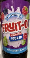 UN QUENCH FRUIT-O MIXED FRUIT SQUASH 10% concentra