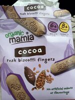 Cocoa Rusk Biscotti Fingers