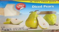 Diced Pears