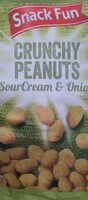 Crunchy Peanuts - Cream and Onion