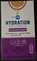 Hydration With Electrolytes Passion Fruit