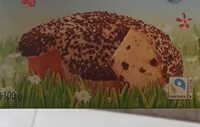 Colomba con gocce di cioccolato