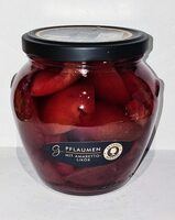 Pflaumen mit Amaretto-Likör