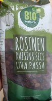 Bio natura Rosinen
