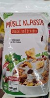 Müsli Klassik Dinkel und Früchte