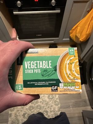 Vegetable stock pot